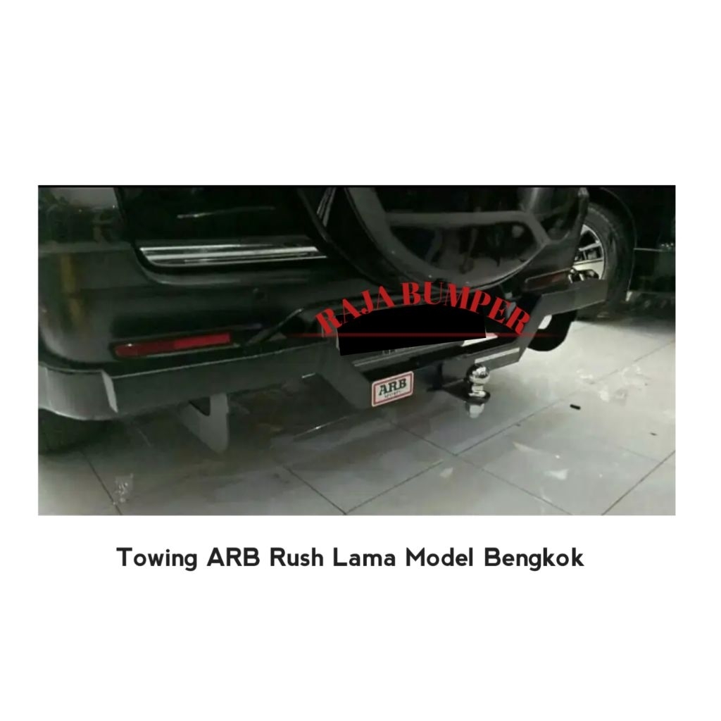 Bumper Pengaman Mobil Towing Bar Belakang ARB Rush/ Terios Lama