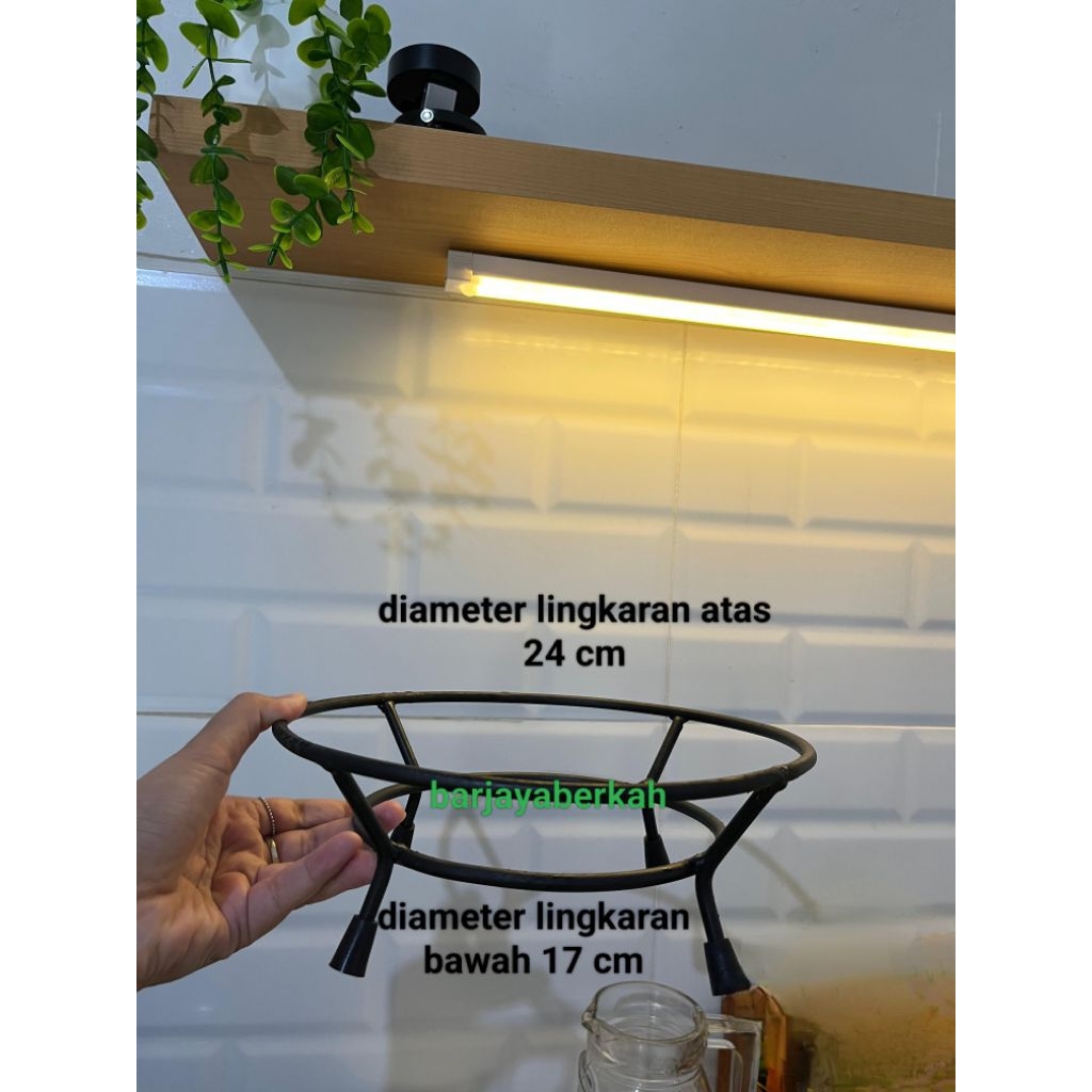 tatakan wajan / tangkringan wajan / tatakan panci anti goyang tatakan wajan estetik tatakan kompor t