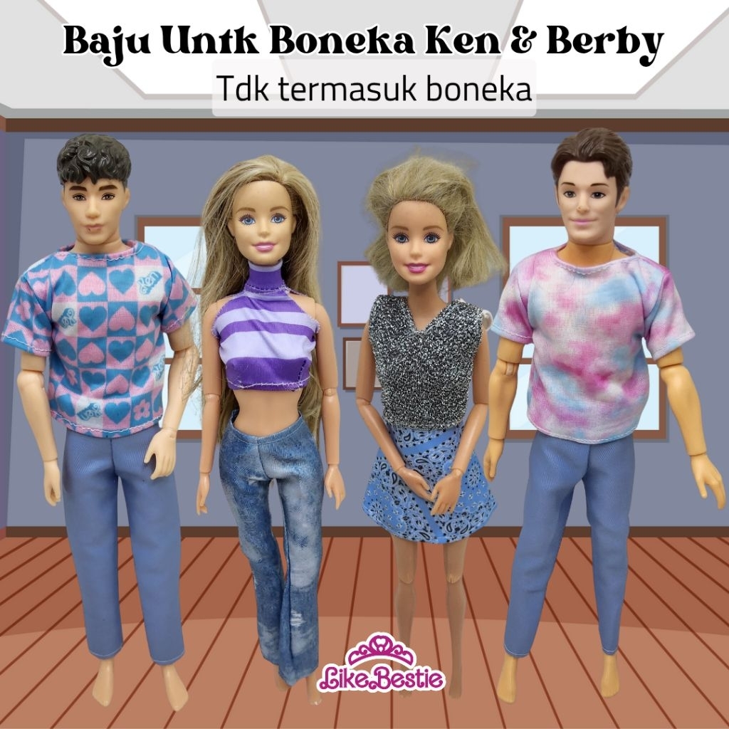 Baju Celpan & baju Ken