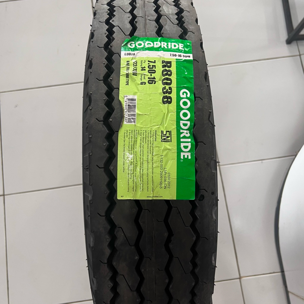 BAN TRUK BENANG GOODRIDE R8038 750-16 14PR