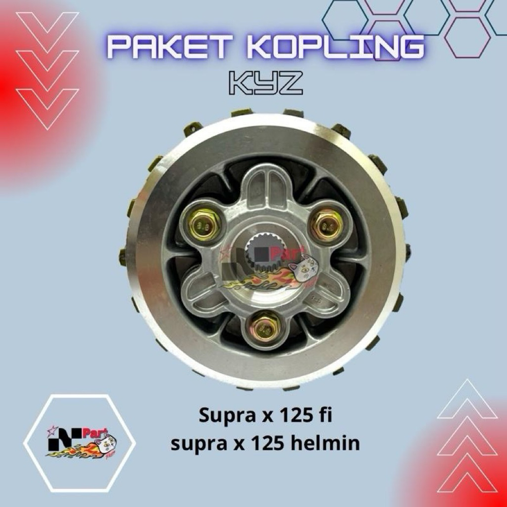 PAKET KAMPAS KOPLING ASSY KYZ