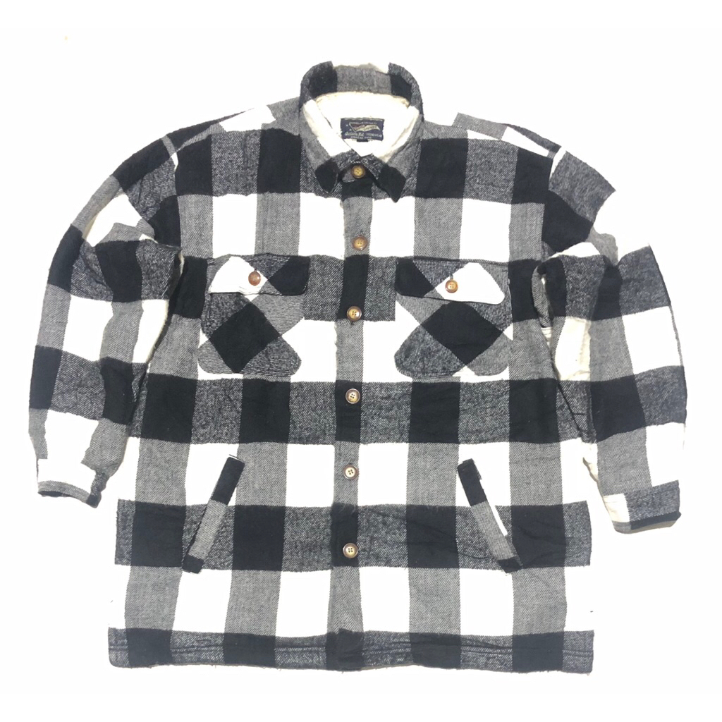 KEMEJA FLANEL SHERPA VIRGIN VOYAGE vtg SECOND ORIGINAL