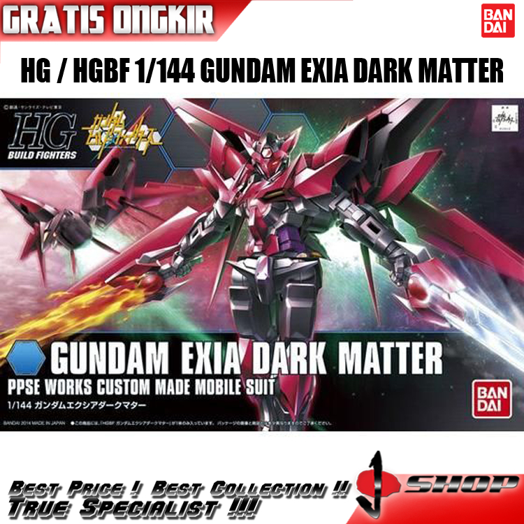 HG / HGBF 1/144 GUNDAM EXIA DARK MATTER