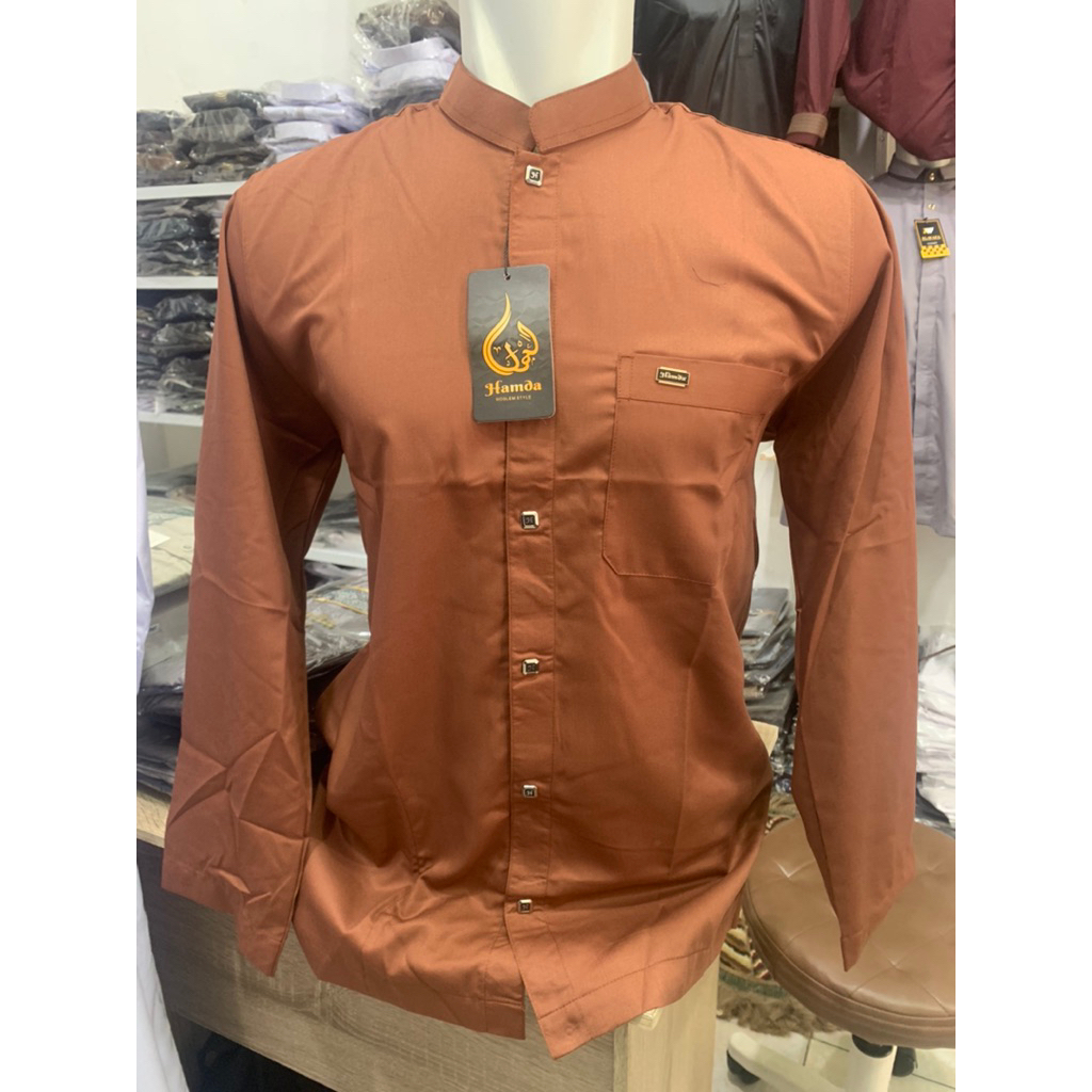 BAJU KOKO DEWASA HAMDA EXLUSIF ,LENGAN PANJANG•