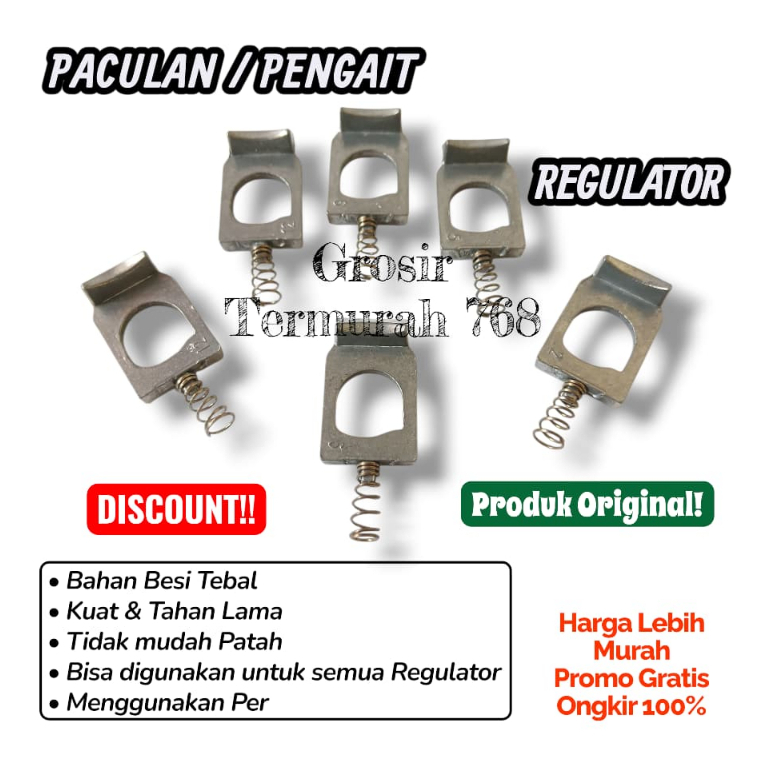 PACULAN REGULATOR / PENGAIT REGULATOR GAS LPG PER