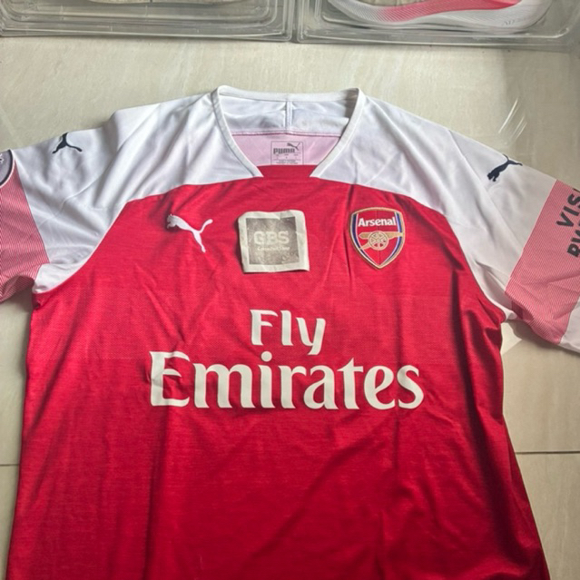 Puma Arsenal 2018-2019 Aubameyang home jersey