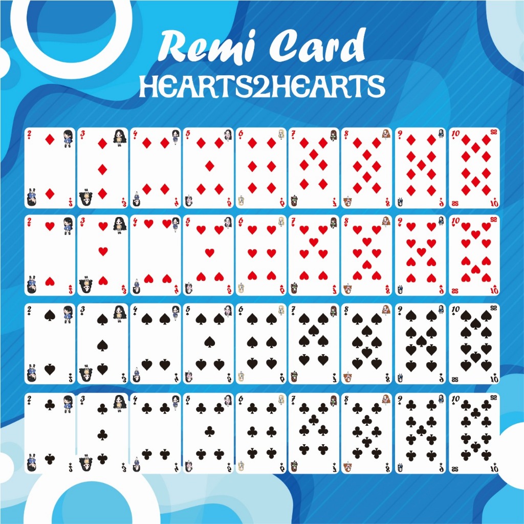 Kartu Remi Custom Hearts2Hearts Unofficial