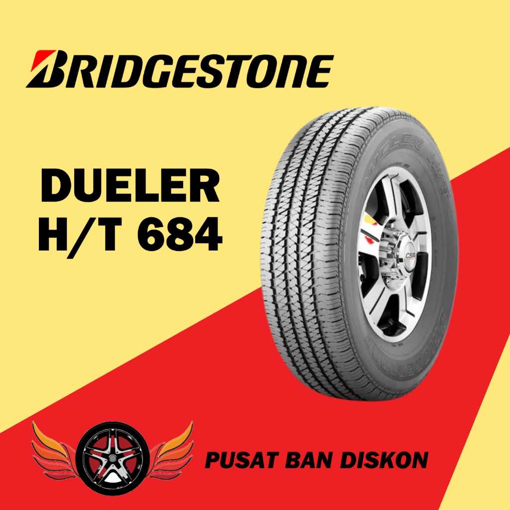 Ban mobil Bridgestone 265 60 18 Dueler H/T 684 Pajero Fortuner