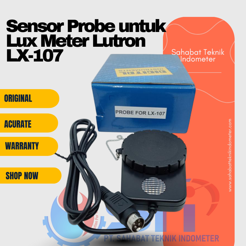 Sensor Probe untuk Lux Meter Lutron  LX-107