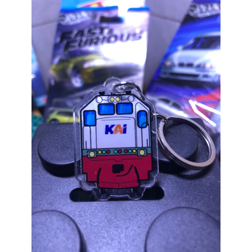 Gantungan Kunci Kai Lokomotif CC201
