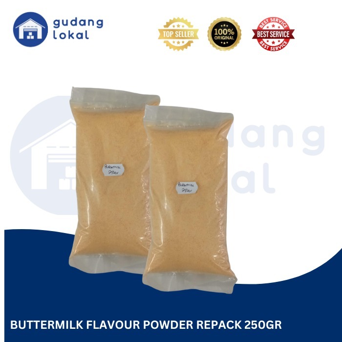 BUTTERMILK FLAVOUR POWDER/PERISA BUBUK BUTTERMILK 250GR