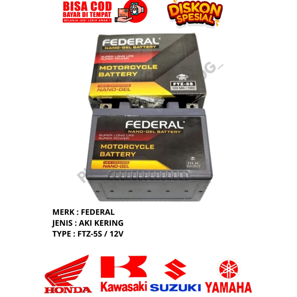 AKI FEDERAL BESAR MIO SMILE, MIO SPORTY, VEGA ZR, VEGA R, SMASH, SUPRA