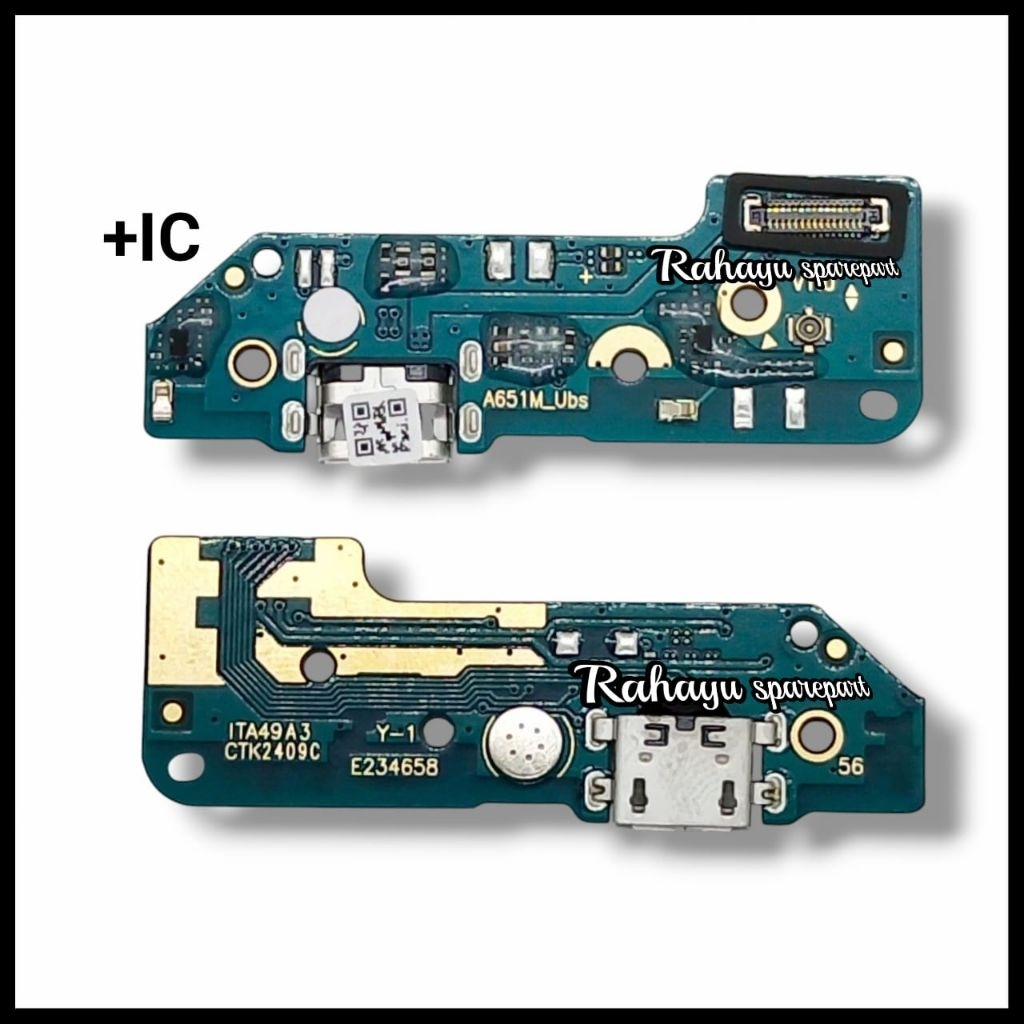 Papan Konektor Cas Infinix Itel A49 / A58 / A58 Pro Original