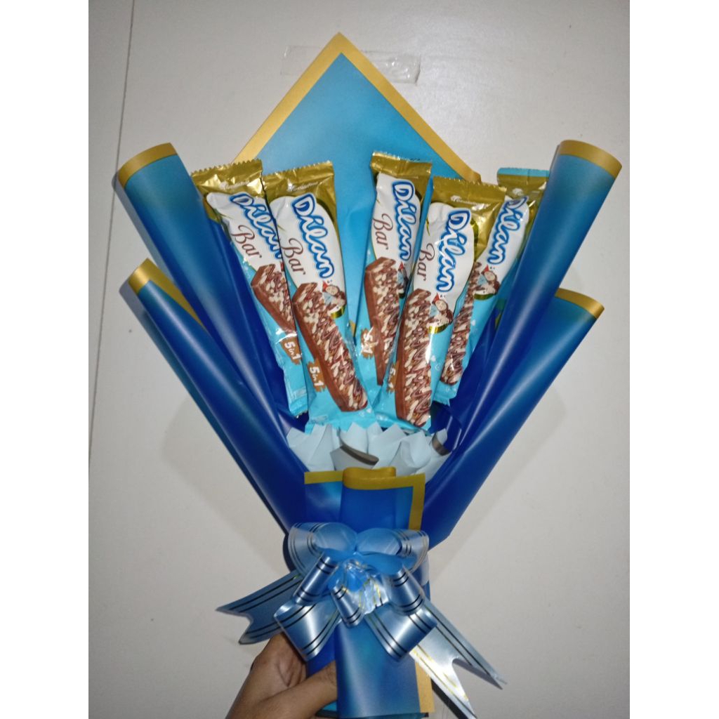 BUKET SNACK COKLAT DILAN ISI 5