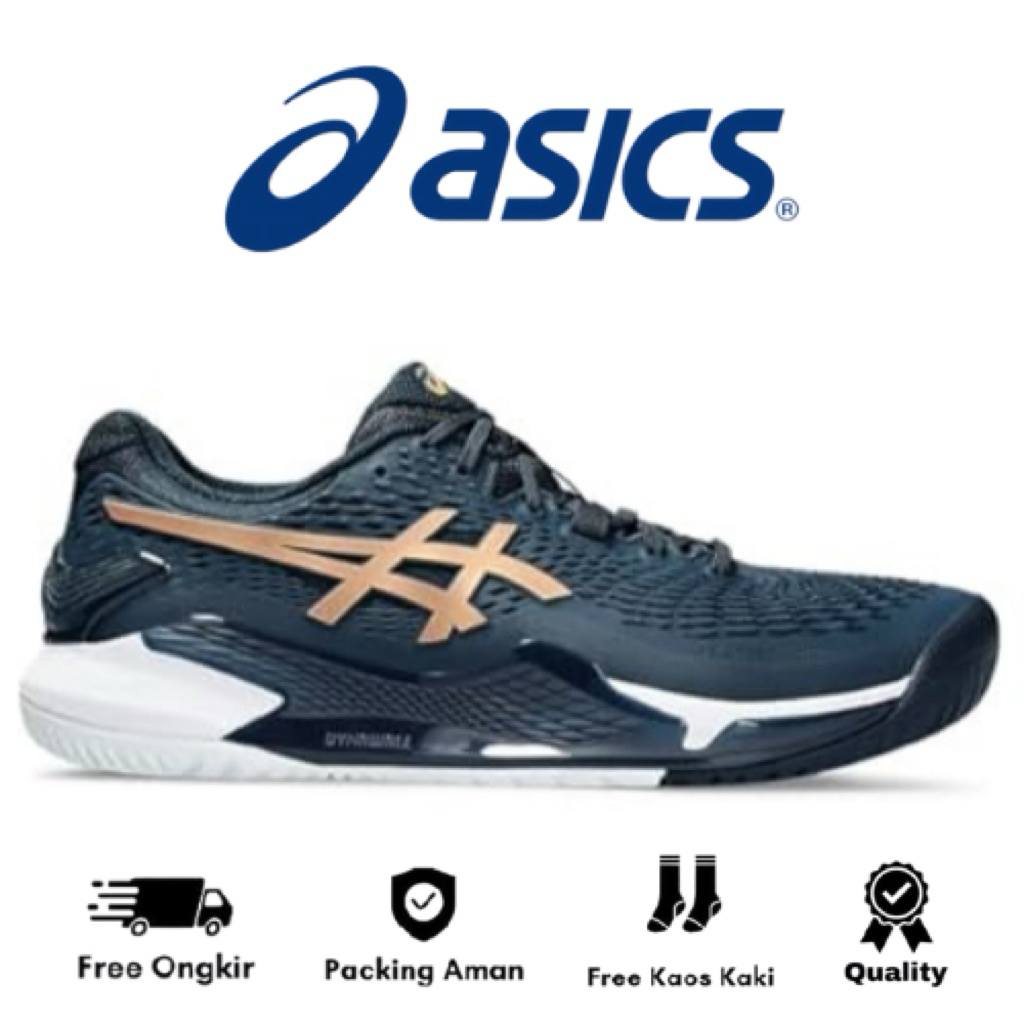 Padel Or Tenis Shoes Asics Gel Resolution 9 French Blue Tenis Shoes
