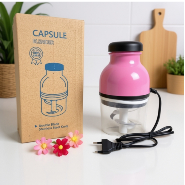 Blender Kapsul Serbaguna Chopper Penggiling Daging / Blender Kapsul Penggiling Bumbu Sayur