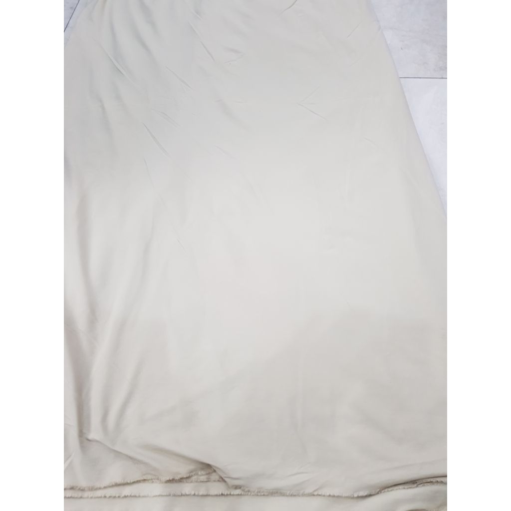 HRG PER MTR OBRAL KAIN E02 FURING HALUS FURING TEBAL WARNA KHAKI FURING DRESS