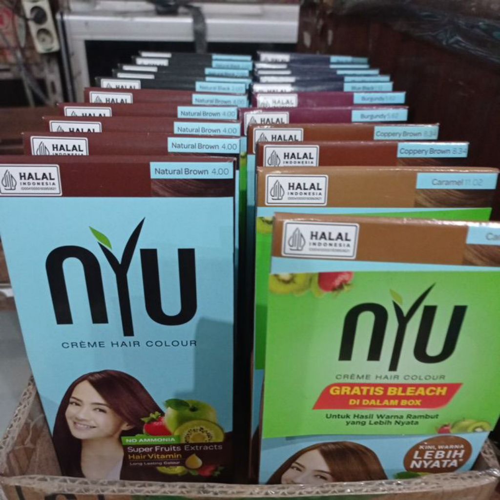 Nyu Creme Hair Colour - box