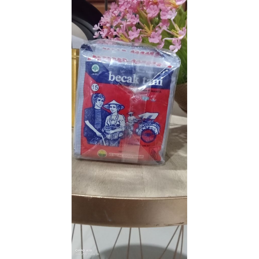 jamu becak tani payung pusaka isi 25sachet