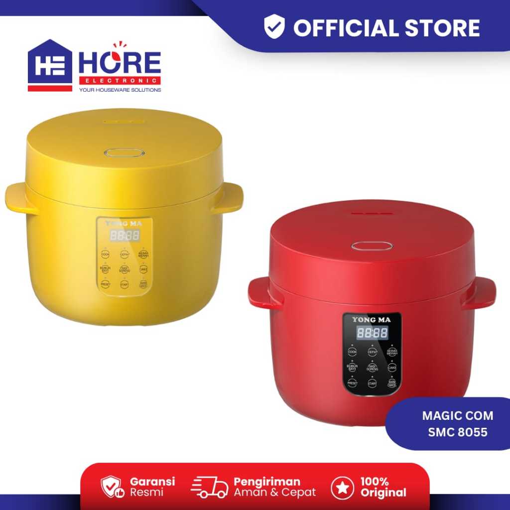 YONGMA MAGIC COM RICE COOKER PENANAK NASI MINI DIGITAL SMC 8055