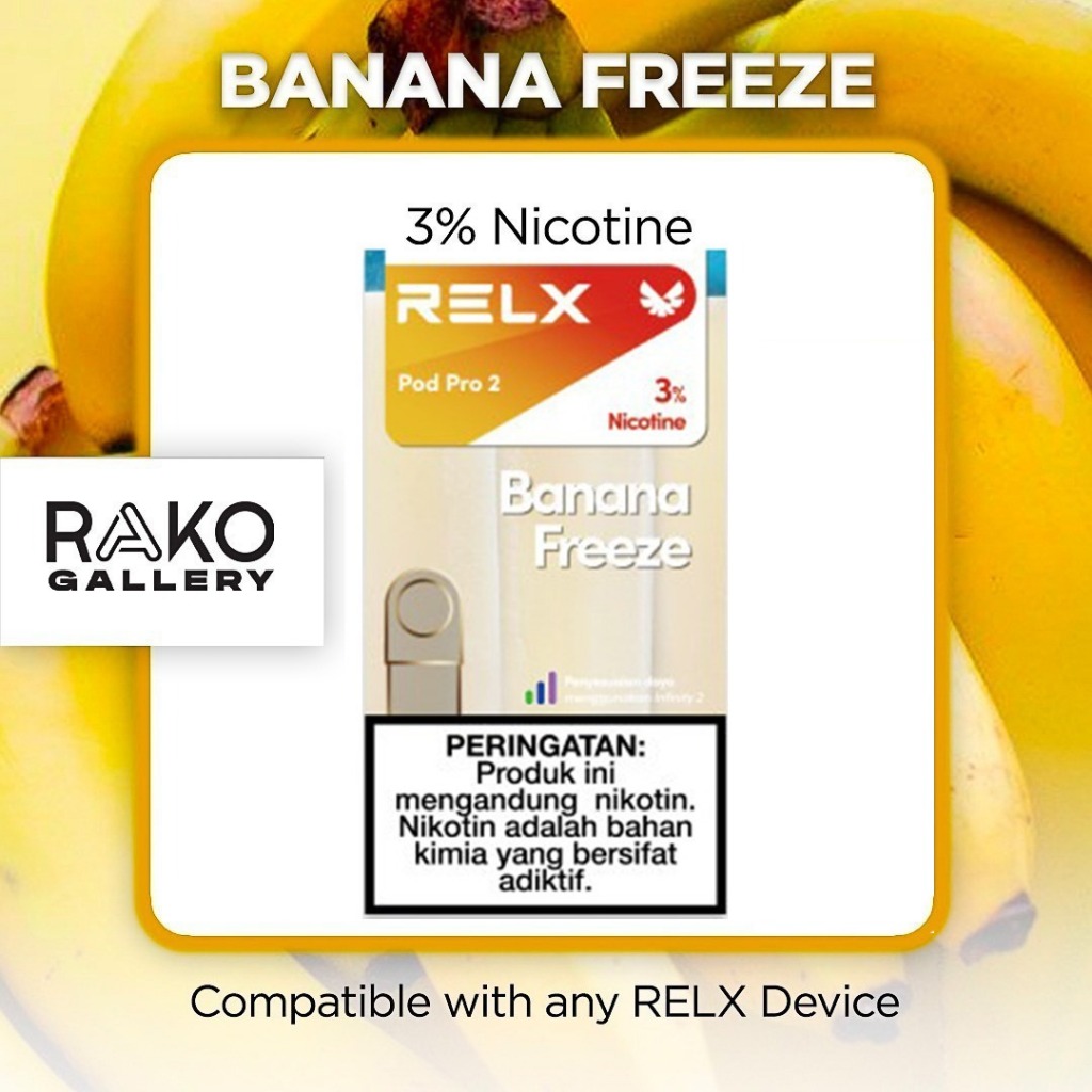 Relx Infinity Essential Artisan Pod Pro Banana Freeze