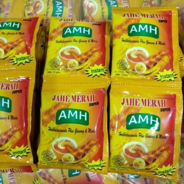 Jahe Merah Super AMH ( 1 Renceng  )