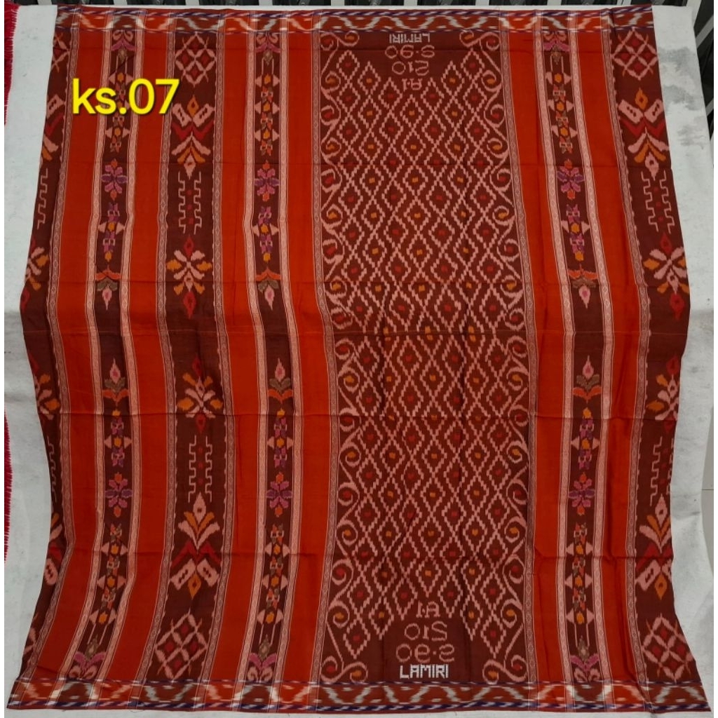 Sarung LAMIRI DONGGALA Mercerized Motif Mix Kosongan 02