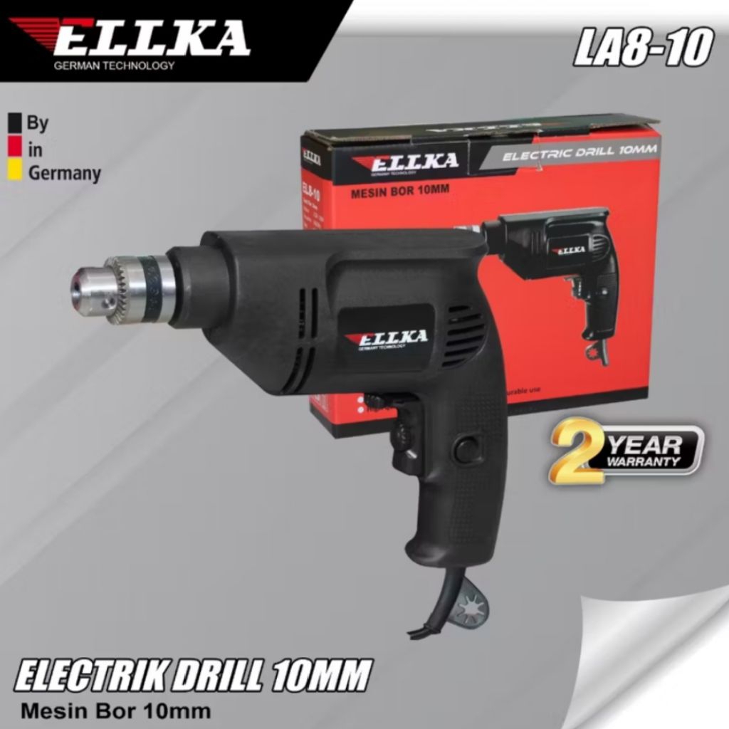 Mesin Bor 450 watt Elka bor 10mm FLASH SALE