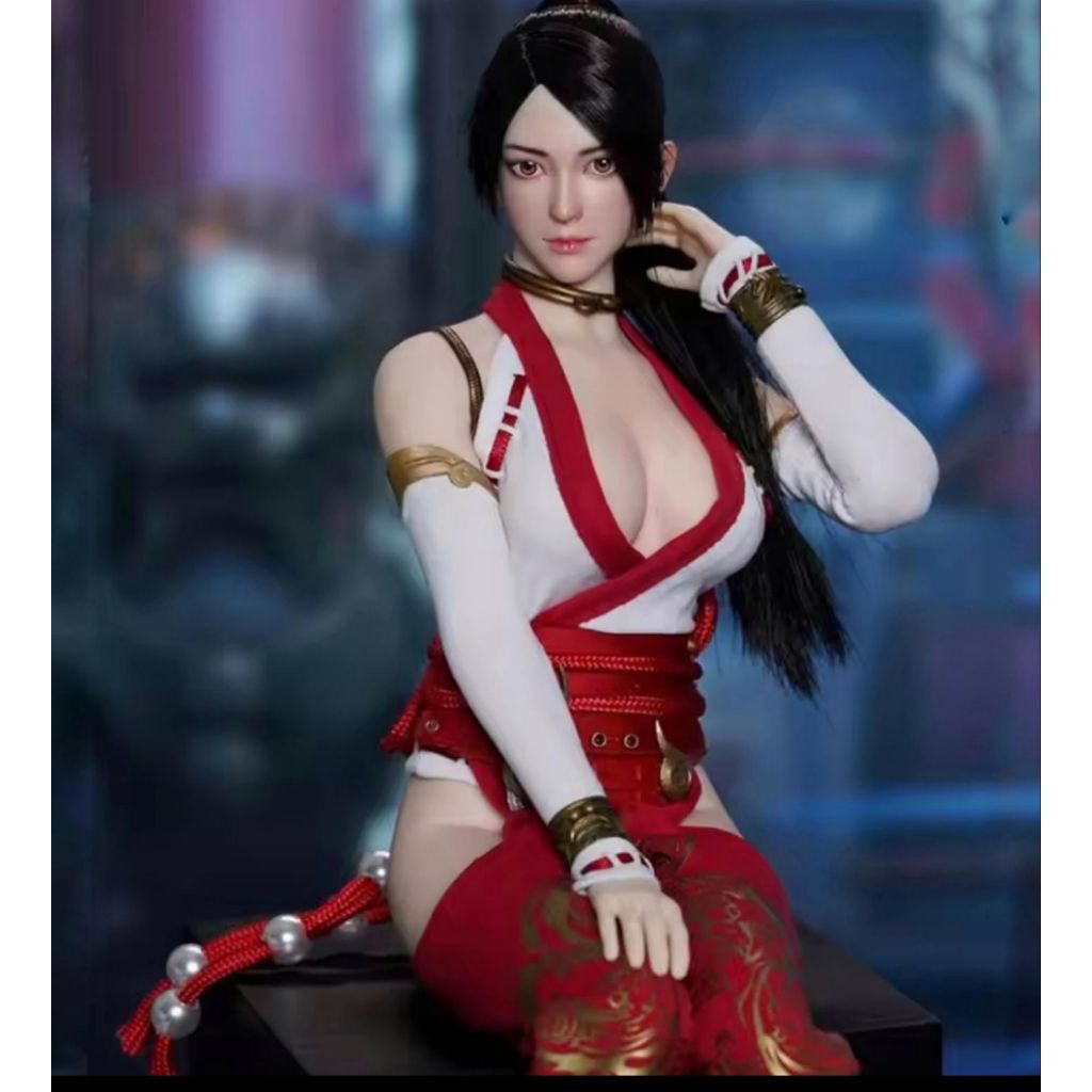 skala 1/6 headsculpt female momiji 075 merk superduck figure kitbash