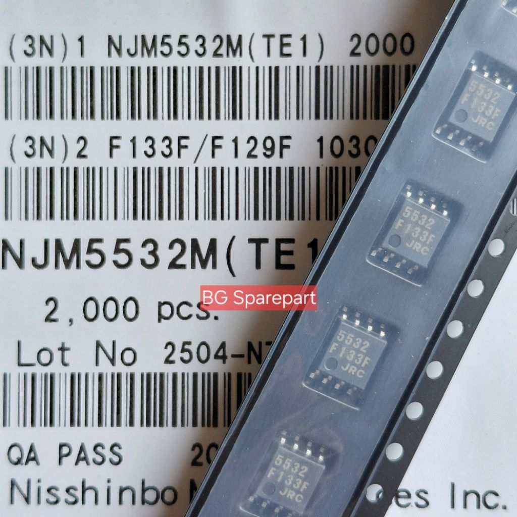 SMD JRC5532 NJM5532M DMP-8 Original JRC