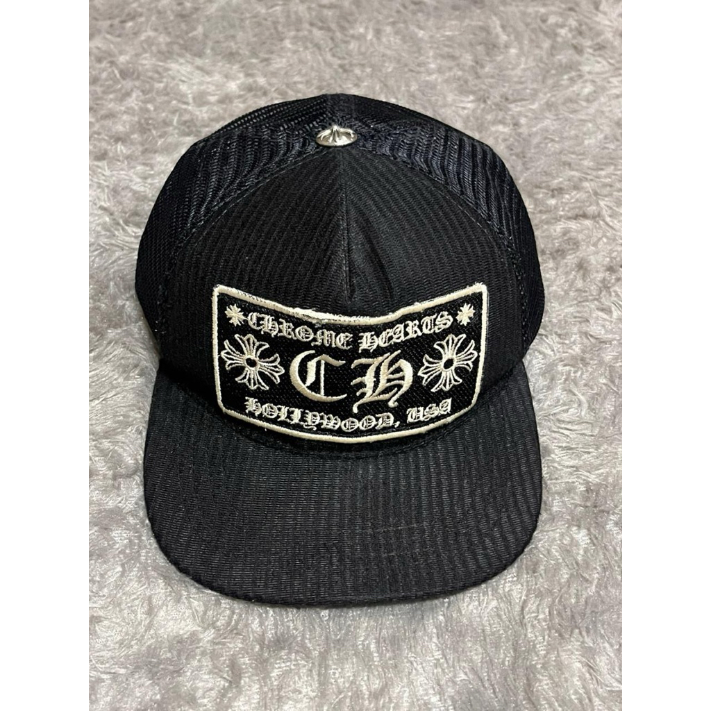 Topi Chrome Hearts Trucker corduroy
