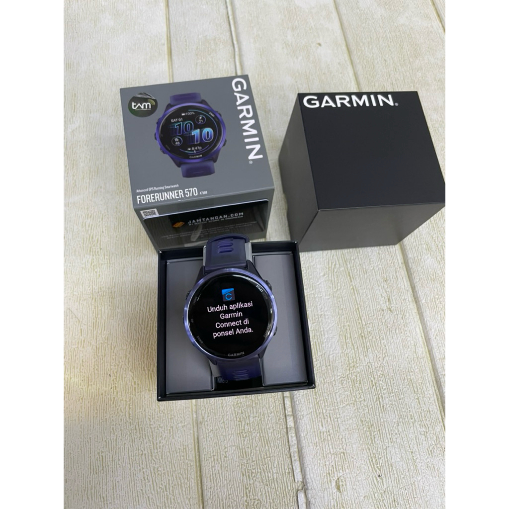 Garmin Foreruner 570 47mm | Garmin FR 570 second like new fulset original garansi resmi