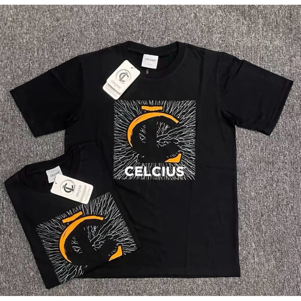 Celcius Tshirt Black Box Roots Distro Kaos Pria Wanita