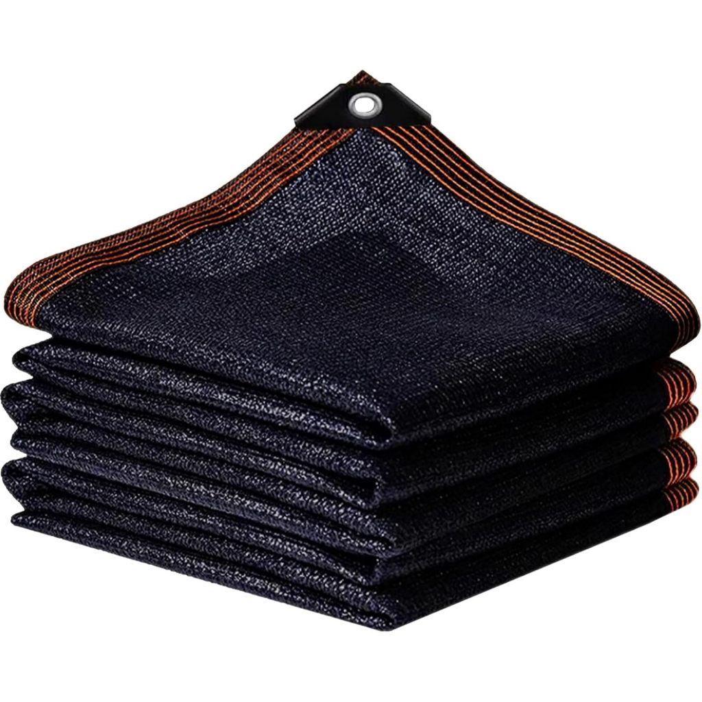 Jaring Peneduh 95%, Penutup Kandang Ayam, Terpal Mesh Tahan Sinar Matahari yang Kokoh dengan Lubang 