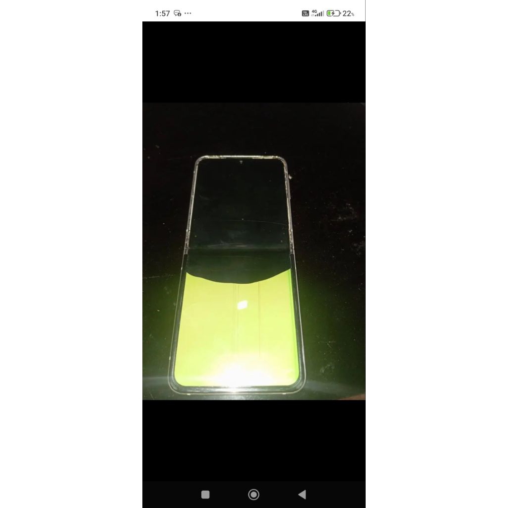 hp samaung z flip 3 minus lcd