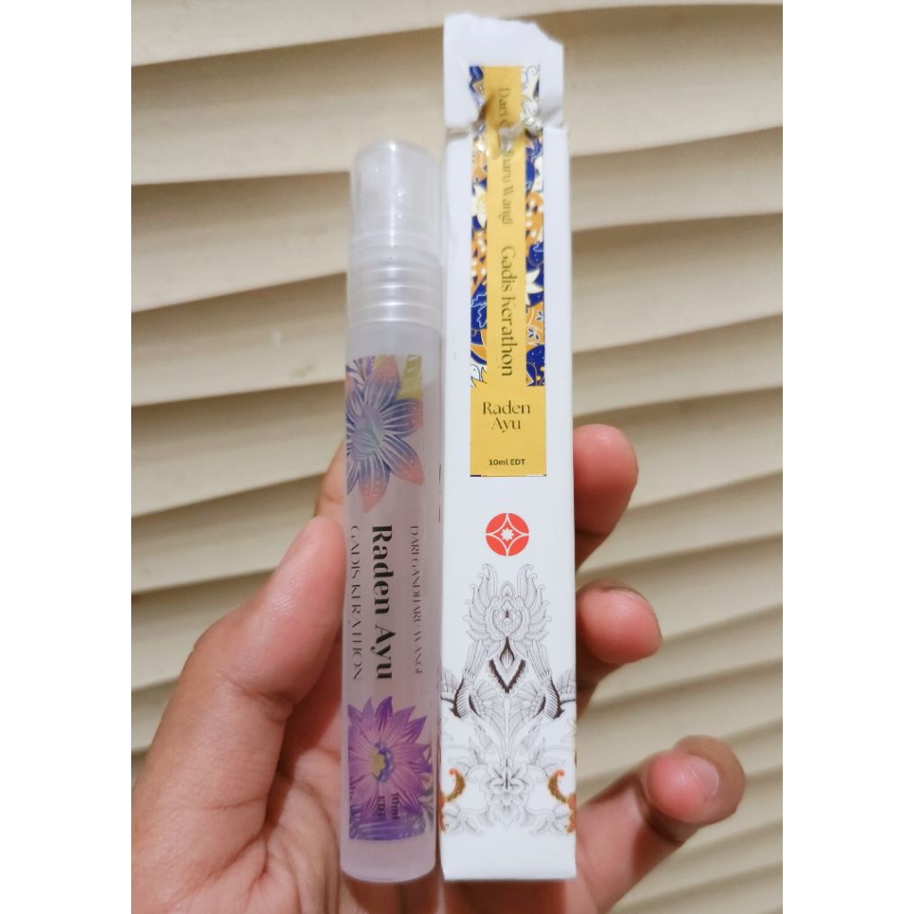 (Preloved Like New) Parfum Raden Ayu - Peony Kenanga (Edisi Gadis Keraton) by Gandharu Wangi