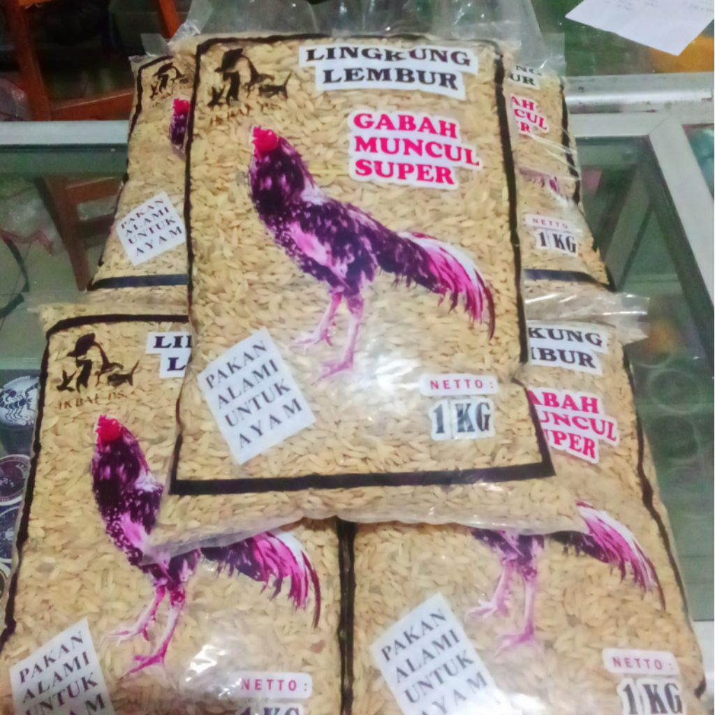 Gabah Muncul Super / Pakan Ayam Jago