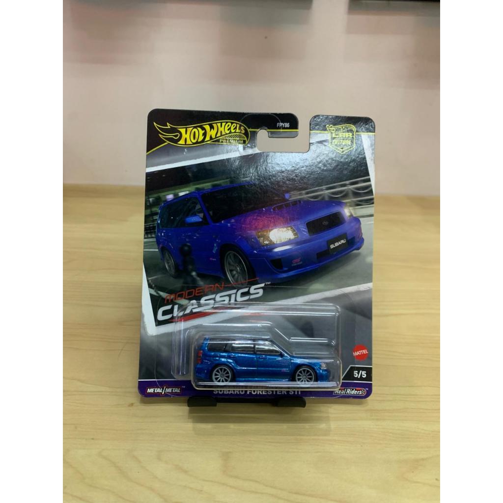 Hot Wheels Modern Classic Subaru Forester STi Biru