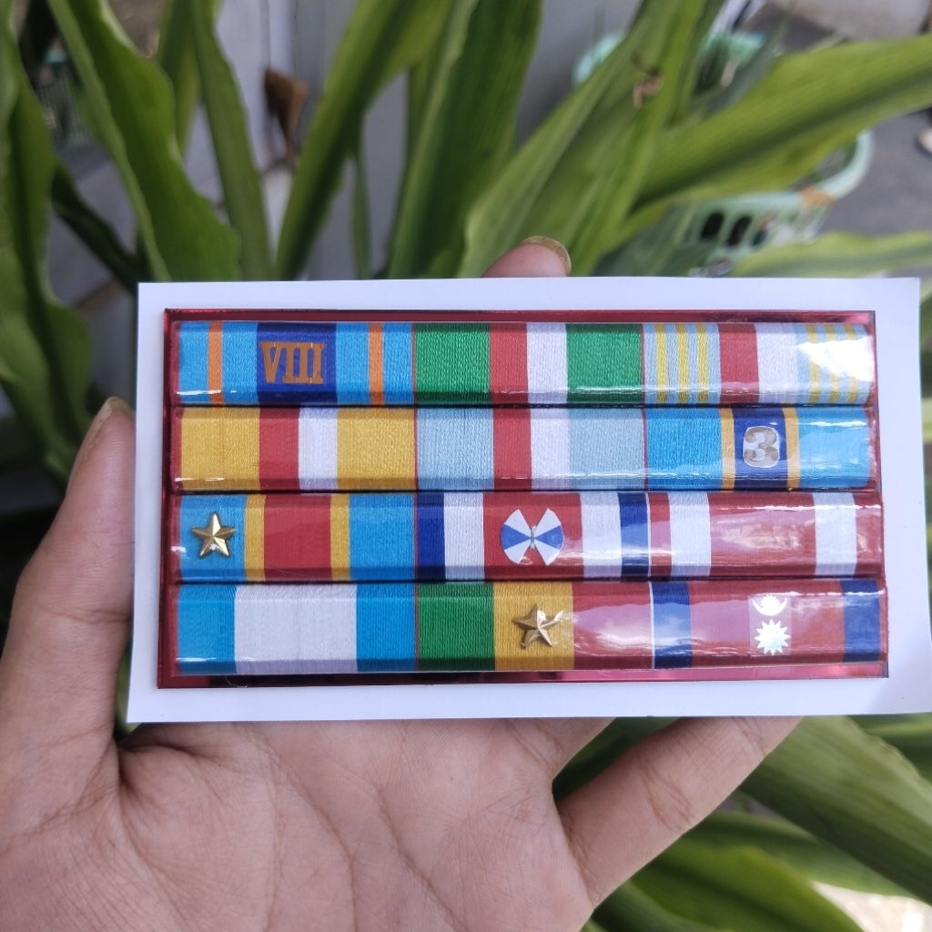 PITA JASA/TANDA KEHORMATAN/SATYA LENCANA PDH TNI KESETIAAN VIII (TAHUN), DHARMA NUSA, WIRA DHARMA, V