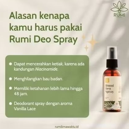 Rumi Lima Waktu Deospray