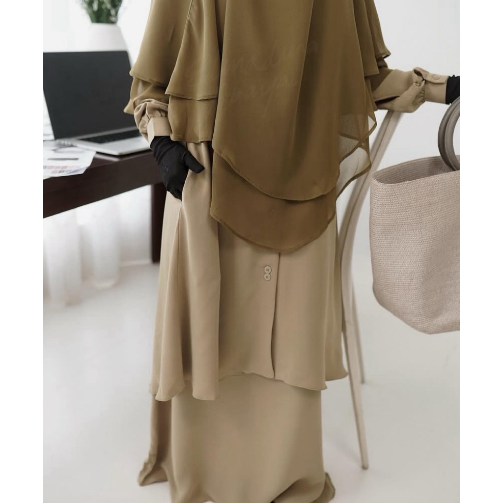 Preloved Set Rok Tunik Jakset by Elmadina