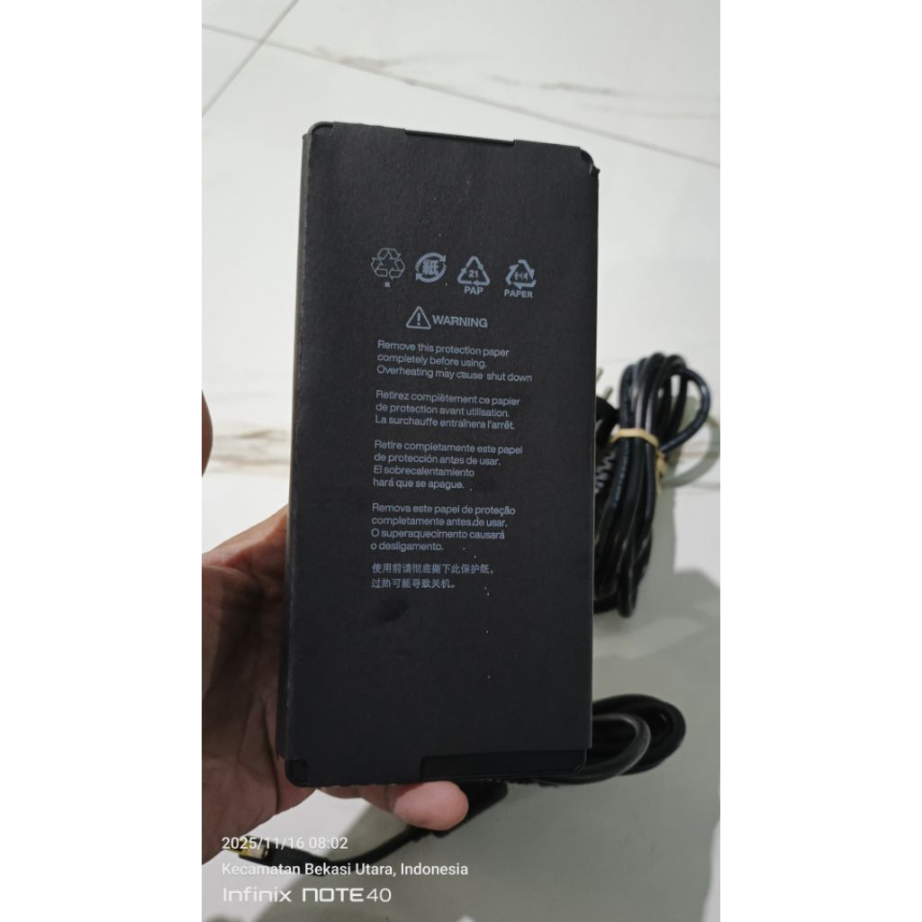 Charger Laptop Legion 7, Legion Pro 7, Legion Pro 5  330W Original