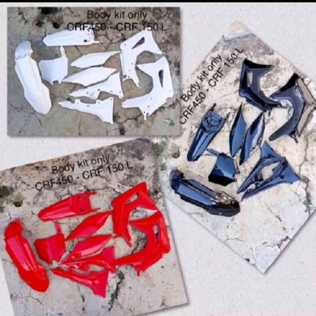body kit only crf450 crf150l body set crf150l crf250 crf450 body set CRF 450 CRF 150L only body kit 