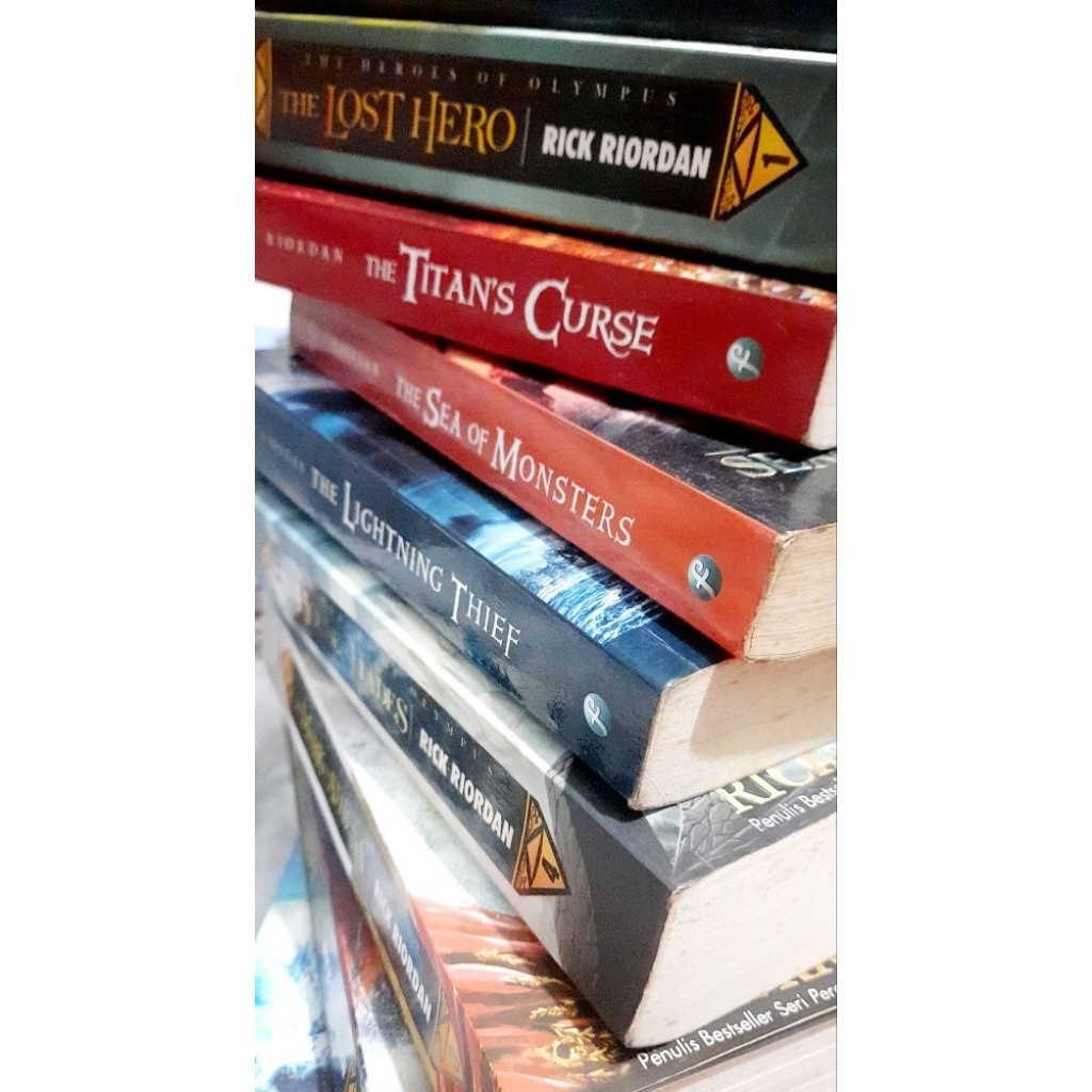 Novel Komik Blue exorcist Rick Riordan Novel terjemahan Preloved