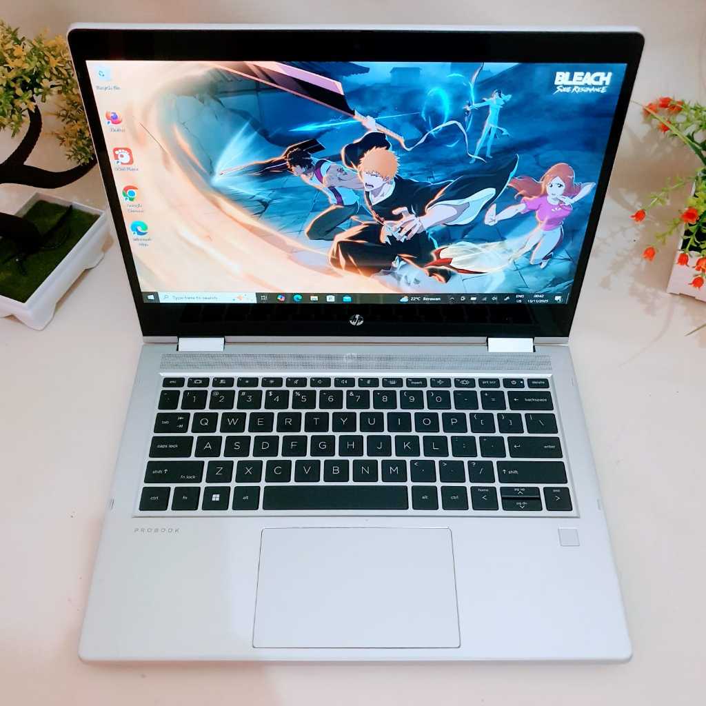 Laptop HP Probook X360 435 G8 TouchScreen AMD Ryzen 7 Pro 5850U RAM 8GB/16GB SSD 128GB/512GB Layar 1