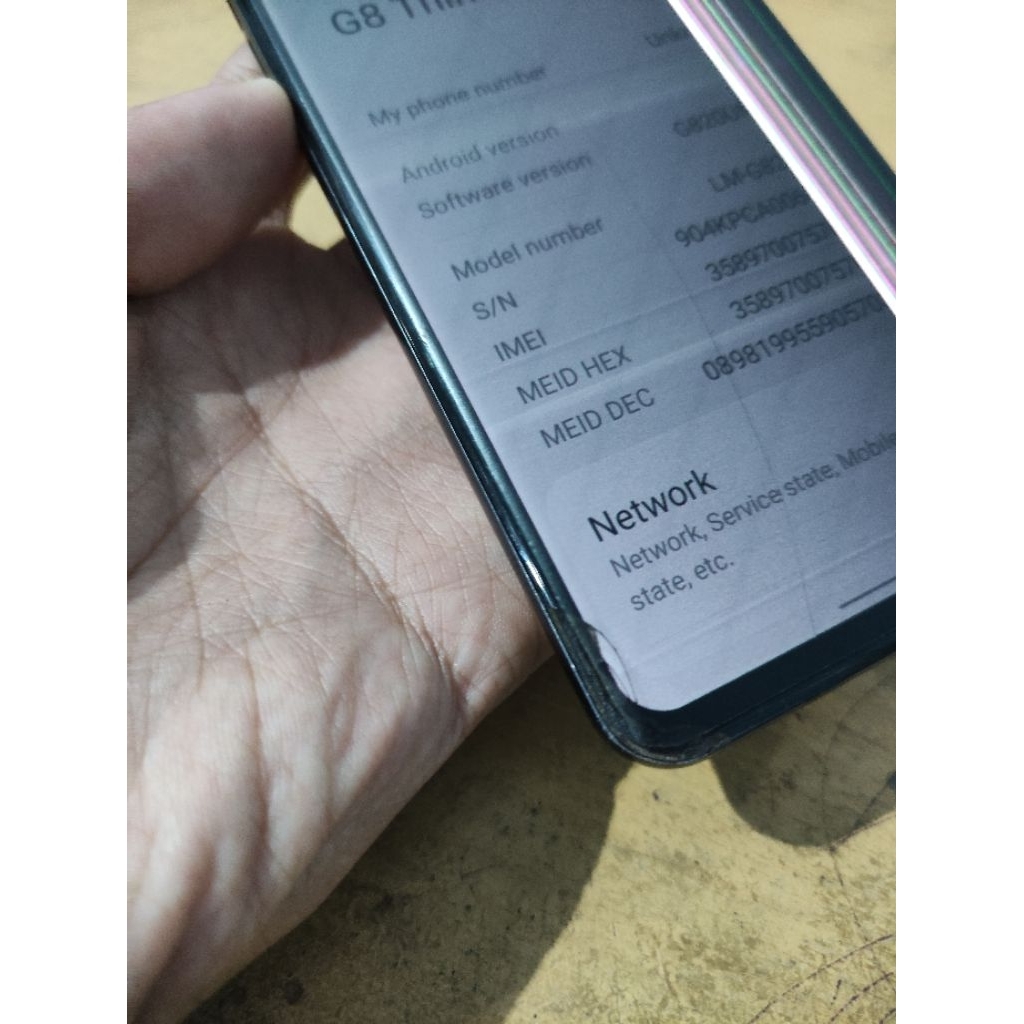 LG G8 Thinq minus