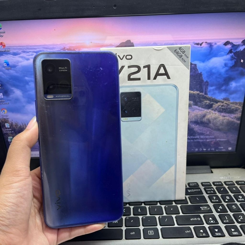 Vivo Y21A 4/64GB Ori Second