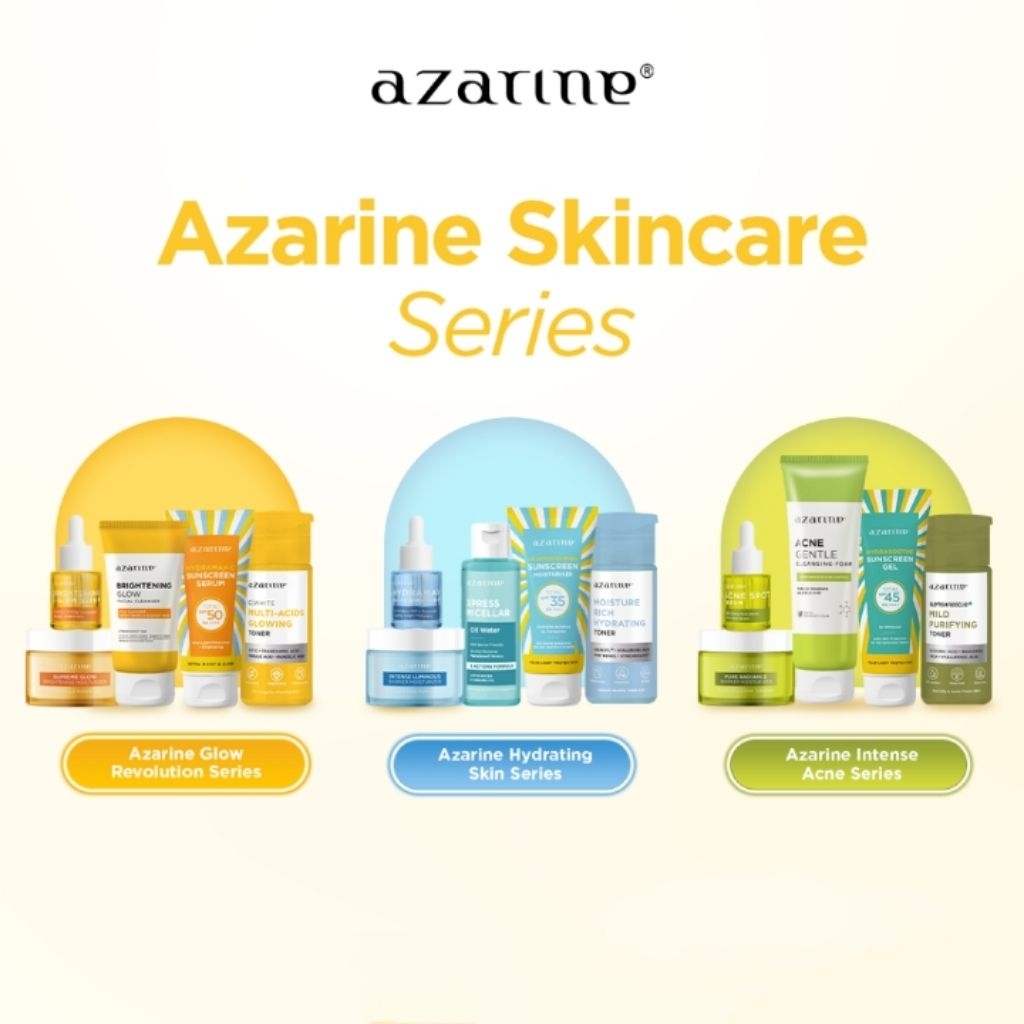 Azarine Skincare Series/Paket Bundling
