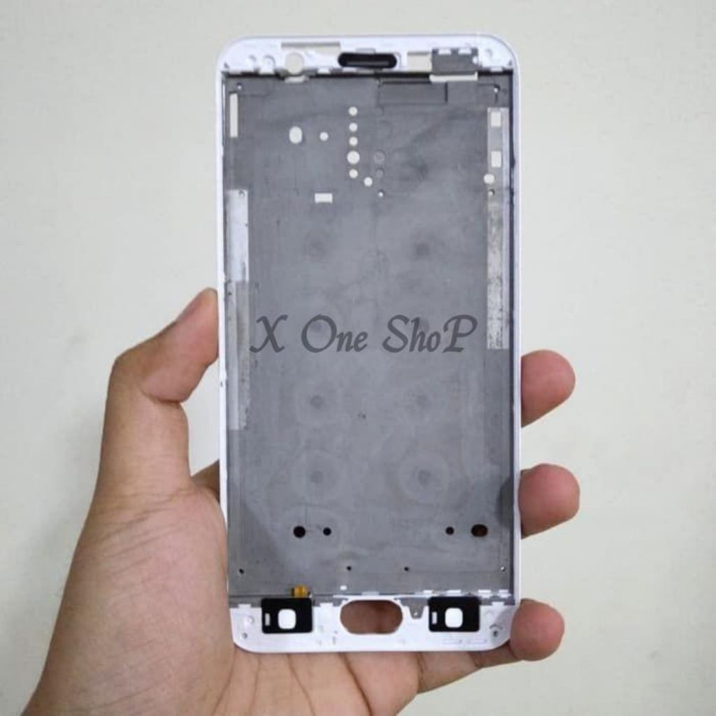 BEZZEL FRAME / DUDUKAN LCD OPPO F1S PUTIH