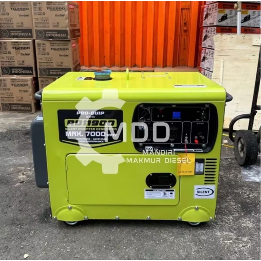 RD11900 GENSET GENERATOR LISTRIK SILENT SOLAR 7000
